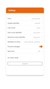 Formdesk Barcode Scanner screenshot 4