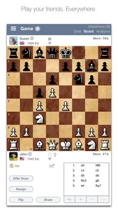 Chess Online @ shredderchess screenshot 0