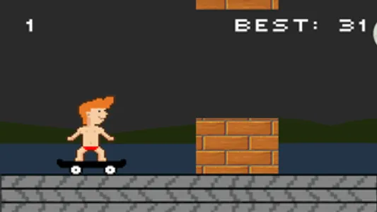 Naked Skater - Bro Edition screenshot 1