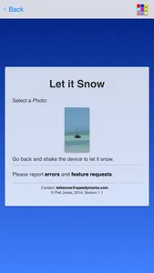 Let it Snow - App screenshot 3