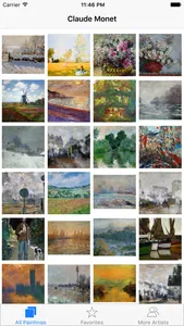 Monet 308 Paintings HD screenshot 0