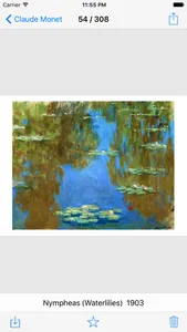 Monet 308 Paintings HD screenshot 1