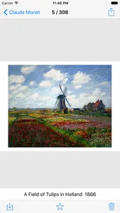 Monet 308 Paintings HD screenshot 2