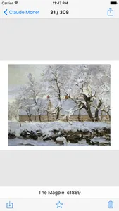 Monet 308 Paintings HD screenshot 3