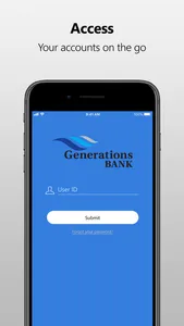 Generations Bank Mobile screenshot 0