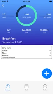 Carbs to Go! screenshot 2