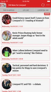 24h News for Liverpool FC screenshot 0