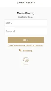 Weatherbys Mobile Banking screenshot 0