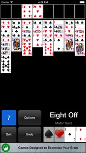 FreeCell & Eight Off screenshot 3