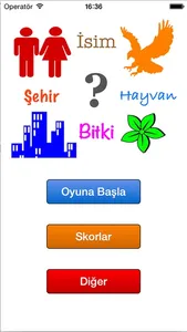 İsim Şehir Oyunu screenshot 1