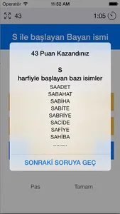 İsim Şehir Oyunu screenshot 2