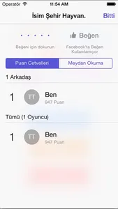 İsim Şehir Oyunu screenshot 3