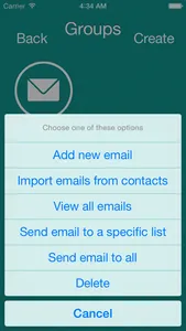 Emails (Group) screenshot 3