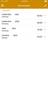 Grand Bank Mobile Banking App screenshot 1