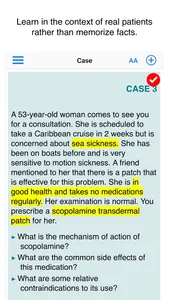 Case Files Pharmacology, 3e screenshot 2