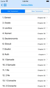 The Italiano Bible Offline screenshot 1