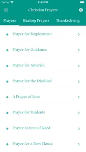 Christian Prayers screenshot 0