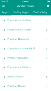 Christian Prayers screenshot 1