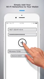 Wi-Fi Wallet Unlock Passwords screenshot 1