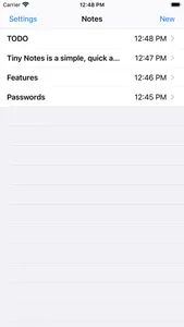 Tiny Notes screenshot 3