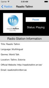 Estonia Radio Live Player (Eesti Raadio/Estonian) screenshot 3