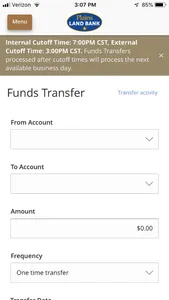 Plains Land Bank Ag Banking screenshot 1