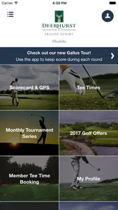 Deerhurst Resort Golf screenshot 1