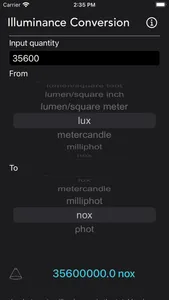 Illuminance Conversion screenshot 4