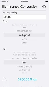 Illuminance Conversion screenshot 7