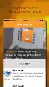 ATM Locator - Find your nearest life saver screenshot 1