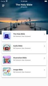 French Bible Audio - La Sainte screenshot 0