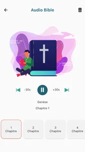 French Bible Audio - La Sainte screenshot 3