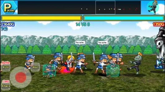 Castle Wars Defense EX screenshot 1