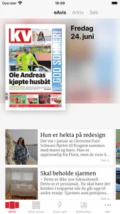 Kragerø Blad Vestmar eAvis screenshot 0