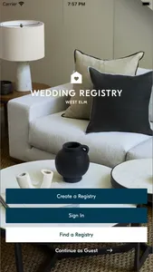 west elm registry screenshot 1