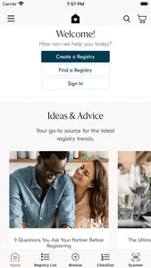 west elm registry screenshot 2