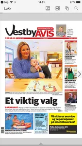 Vestby Avis eAvis screenshot 1