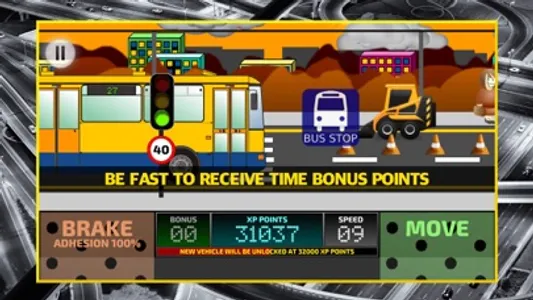 City Bus Driving Simulator 2D screenshot 2