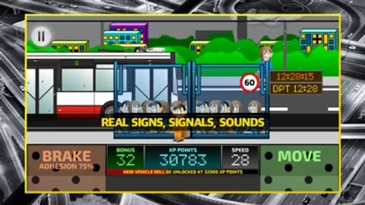 City Bus Driving Simulator 2D screenshot 5