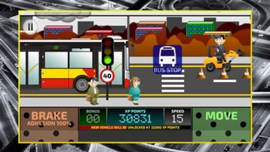 City Bus Driving Simulator 2D screenshot 7