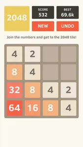 2048 by Gabriele Cirulli screenshot 0