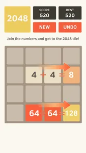 2048 by Gabriele Cirulli screenshot 1