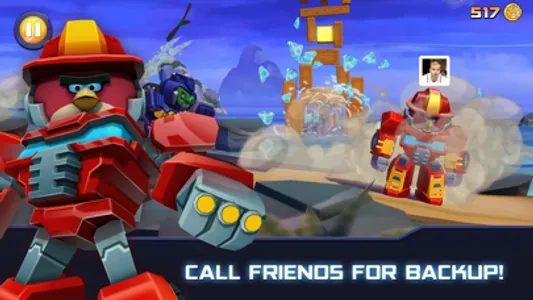 Angry Birds Transformers screenshot 2