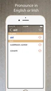 Irish English Dictionary + screenshot 1