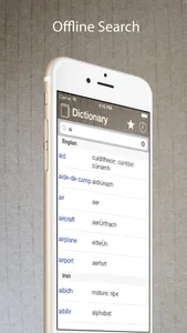 Irish English Dictionary + screenshot 4