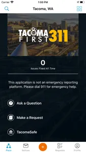 TacomaFIRST 311 screenshot 0