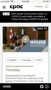 CPAC TV 2 GO screenshot 0