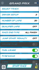 APP RACE CONTROL (LEGACY) screenshot 2