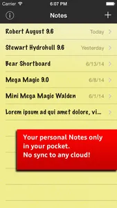 Notes Classic - Real Paper, Real Notes, personal notes and customizable design screenshot 1