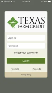 Texas Farm Credit Ag Banking screenshot 0